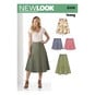 New Look Women's Easy Skirt Sewing Pattern 6346 image number 1
