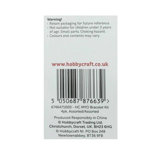 Make Your Own Bracelet Kit 4 Pack  image number 5