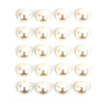 Chunky Adhesive Pearls 20 Pack