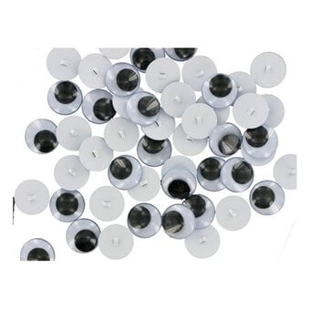 Sew On Googly Eyes 25mm 50 Pack