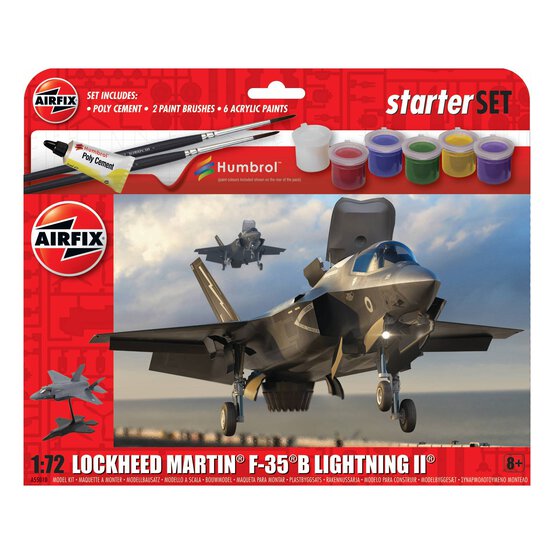 Airfix Lockheed Martin F-35B Lightning II Starter Set 1:72 image number 1