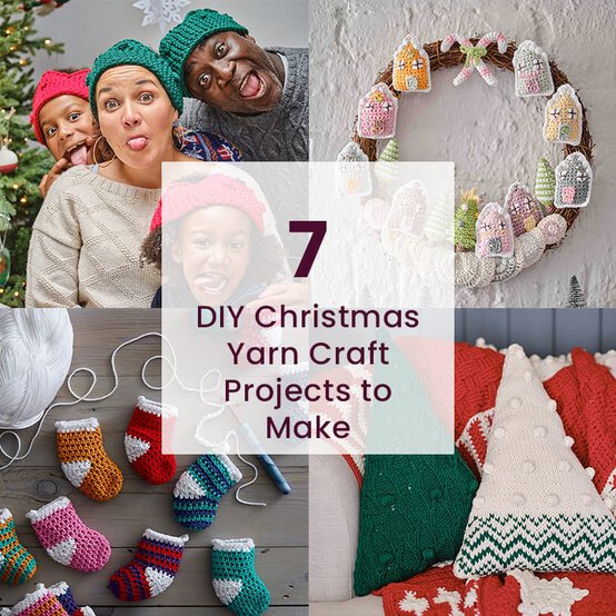 7 DIY Christmas Yarn Craft Projects to Make image number 1