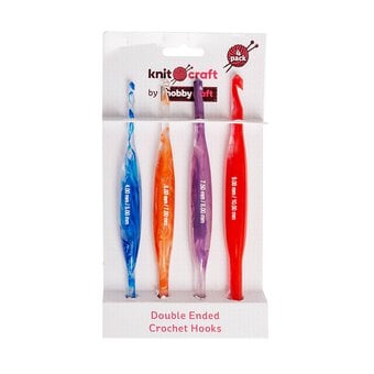 Knitcraft Double-Ended Resin Crochet Hooks 4 Pack image number 4