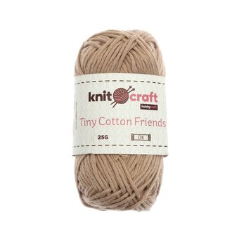 Knitcraft Mocha Tiny Cotton Friends Yarn 25g