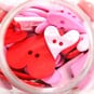 Hobbycraft Button Jar Hearts Pink image number 8