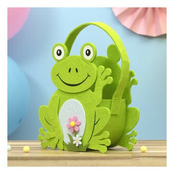 Frog Felt Bucket 