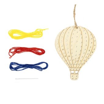 Hot Air Balloon Wooden Threading Kit image number 3