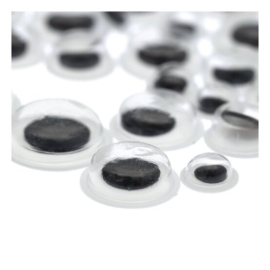 Assorted Black and White Googly Eyes 200 Pack  image number 3