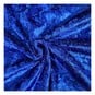Royal Crushed Velour Fabric by the Metre image number 1