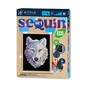 Kitfix Snow Wolf Sequin Art Blue Premium Kit image number 1