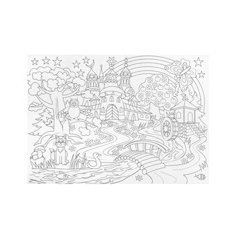 Giant Colouring Pad and Pencils Bundle image number 3
