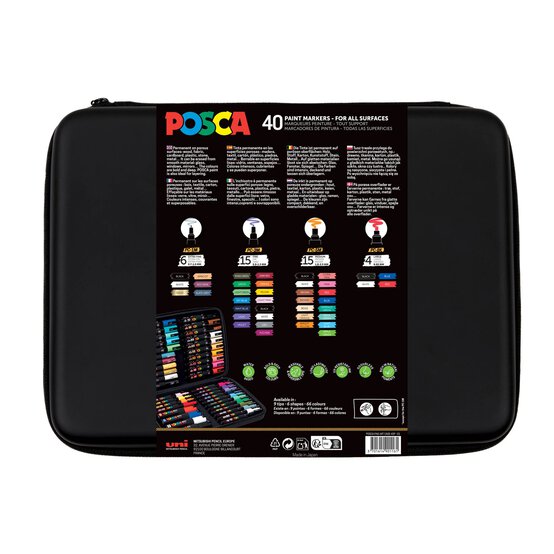 Posca Pen Carry Case 40 Pack image number 5