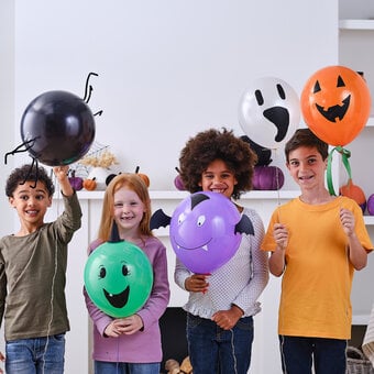 How to Make Personalised Halloween Balloons