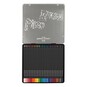 Faber-Castell Assorted Black Edition Colour Pencils Tin 24 Pack image number 2