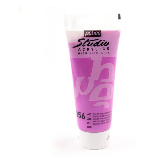 Pebeo Dyna Violet Blue Studio Acrylic Paint 100ml