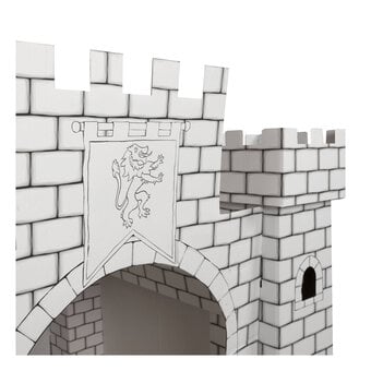 Colour-In Cardboard Castle 88cm image number 4