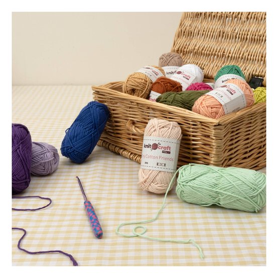 Knitcraft Misty Rose Tiny Cotton Friends Yarn 25g image number 4