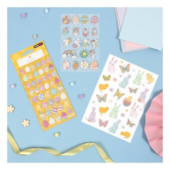 Easter Egg Puffy Stickers 