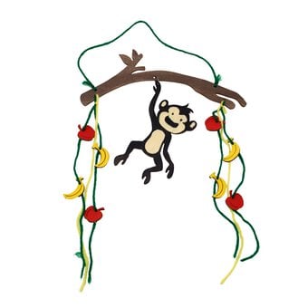 Make Your Own Wooden Hanging Monkey Kit image number 2