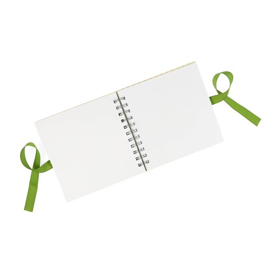 Spiral Bound Gingham Scrapbook 6 x 6 Inches image number 3