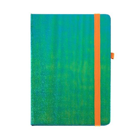 Metallic Green Notebook A5 image number 1