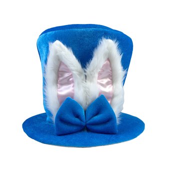 Blue Novelty Easter Top Hat 33cm