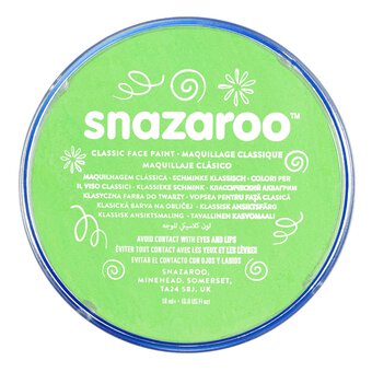 Snazaroo Lime Green Face Paint Compact 18ml