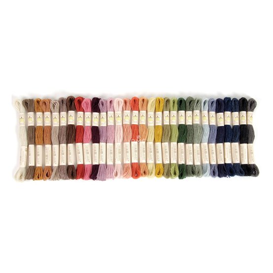 DMC Eco Vita Organic Wool Threads 16m 30 Pack image number 1
