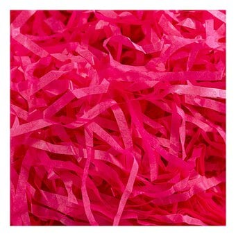 Hot Pink Shredded Tissue Paper 25g image number 2