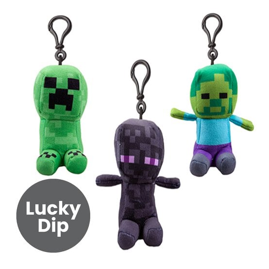 Assorted Minecraft Sitting Plush Character image number 1