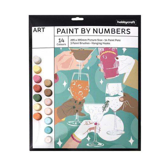 Cocktail Hour Paint by Numbers image number 1