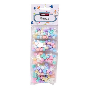 Pastel Fairy Beads 5 Pack