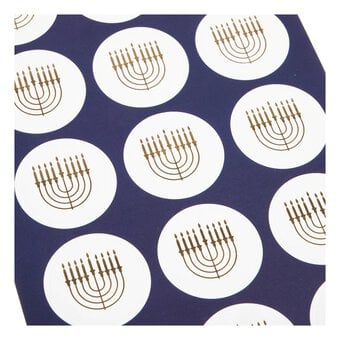 Hanukkah Candle Envelope Seals 15 Pack image number 2