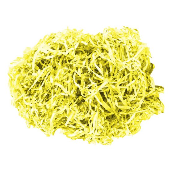 Yellow Shredded Tissue Paper 25g image number 1