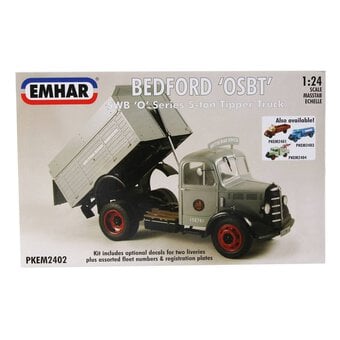 Emhar Bedford O Series SWB Tipper Truck Model Kit 1:24 image number 2