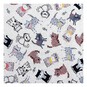 Purrfect Cats Whiskers and Tails Cotton Fabric by the Metre image number 2