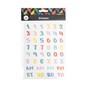 Bright Number Sticker Sheet image number 4