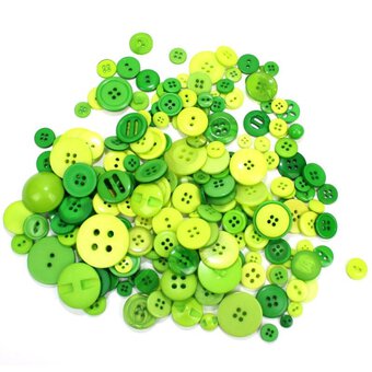 Hobbycraft Button Jar Green image number 6