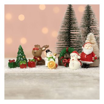 Christmas Resin Decorations 10 Pack