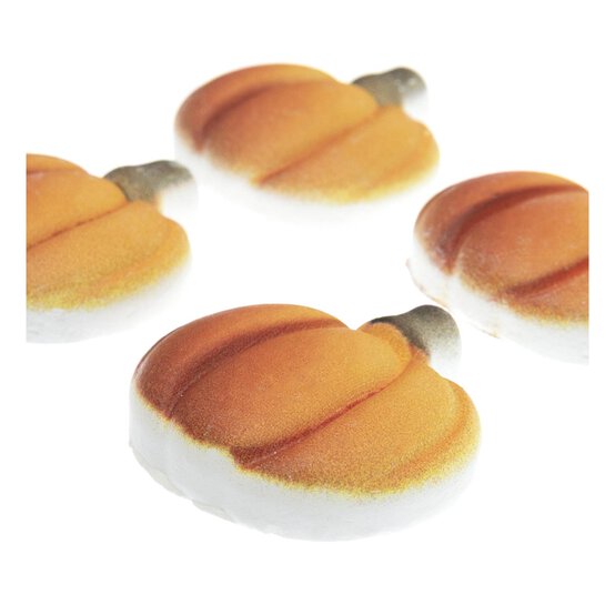 Clay Pumpkin Embellishments 4 Pack  image number 4