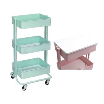 Mint Trolley and White Topper Bundle