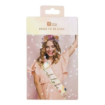 Talking Tables Blossom Bride To Be Sash