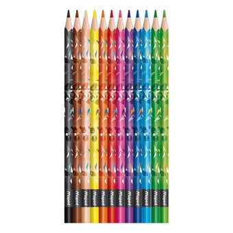 Maped Mini Cute Coloured Pencils 12 Pack