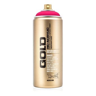 Montana Gold Fluorescent Pink Spray Can 400ml