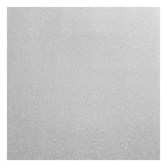 Cricut Silver Glitter Smart Iron-On 13 x 36 Inches image number 2