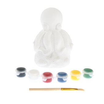 Paint Your Own Octopus Money Box