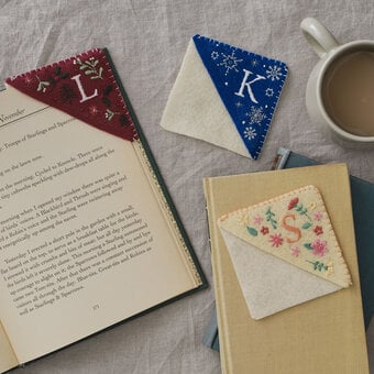 How to Make Embroidered Bookmarks