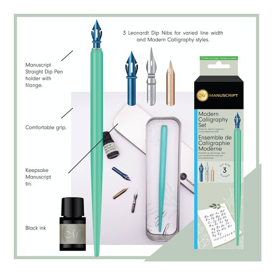 Manuscript Modern Calligraphy Set image number 3