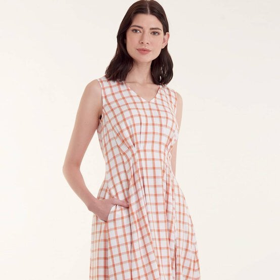 Simplicity Pleated Dress Sewing Pattern S9134 (6-14) image number 3