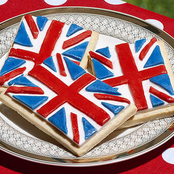 How to Make Union Jack Cookies